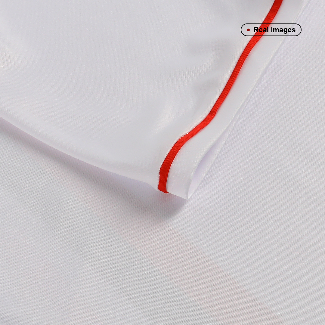 maillot AC Milan 2011/12 extérieur blanc Retro
