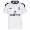 maillot Manchester United 2000/01 extérieur blanc Retro