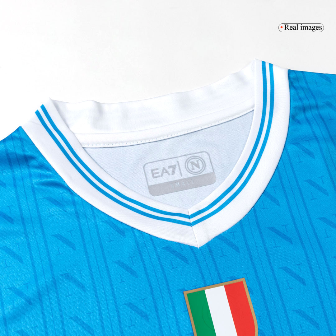 maillot DE BRUYNE #11 Napoli 2025/26 domicile bleu