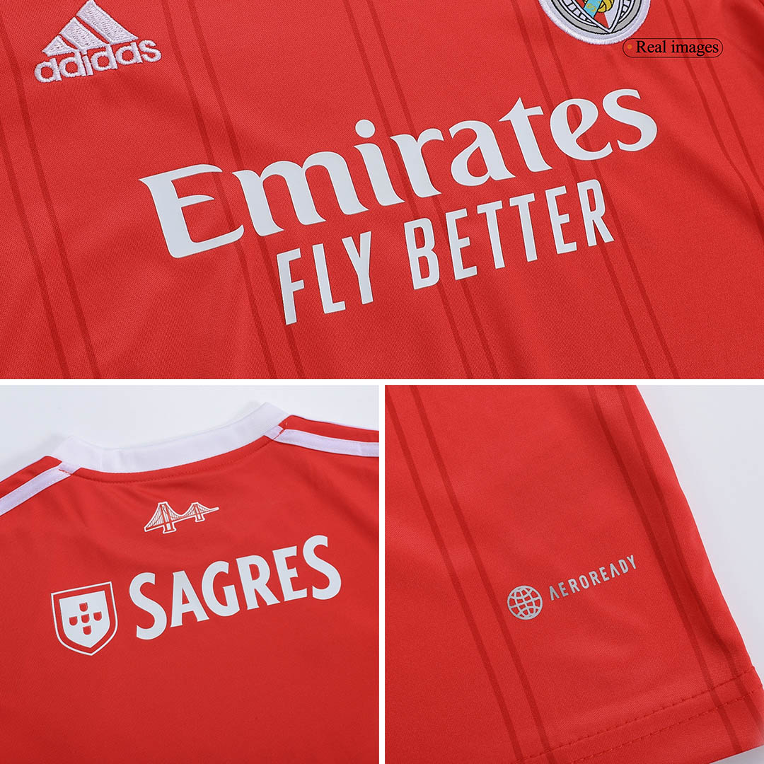 kit enfant Benfica 2022/23 domicile rouge