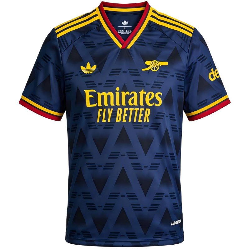 maillot Arsenal 2026/27 extérieur bleu