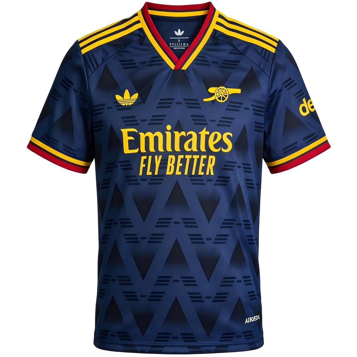 maillot Arsenal 2026/27 extérieur bleu