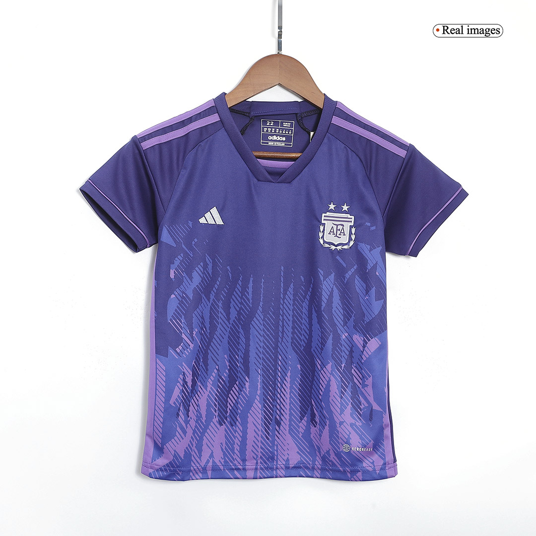 kit enfant Argentina 2022 extérieur violet
