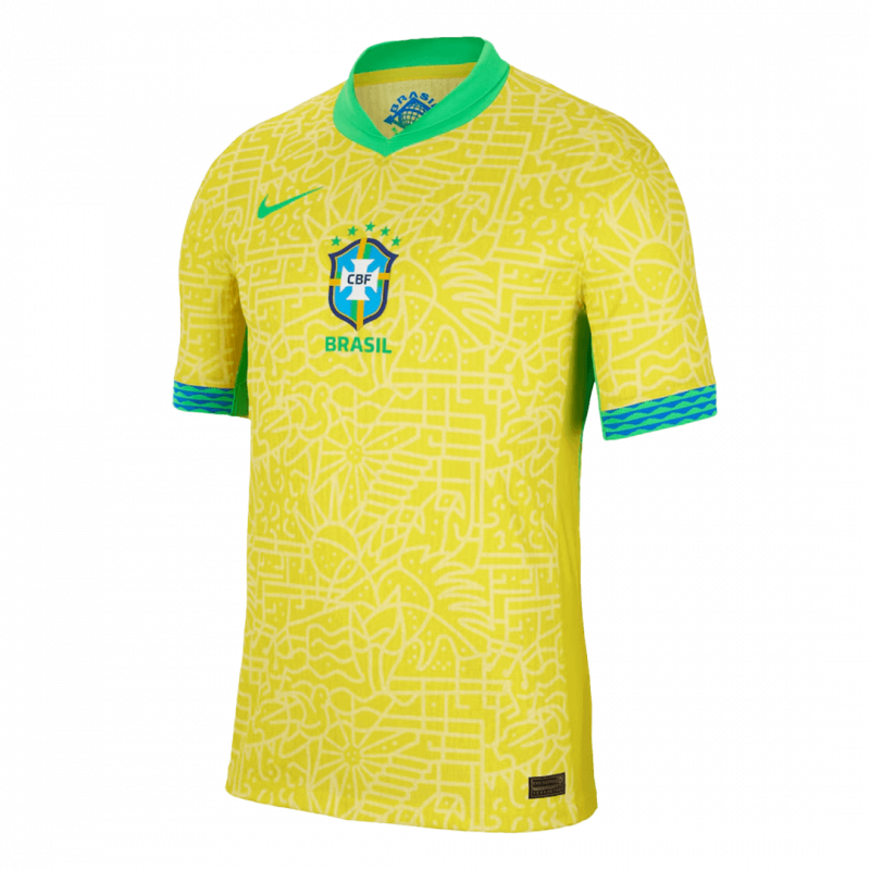 maillot Brazil 2024 domicile jaune Player Version