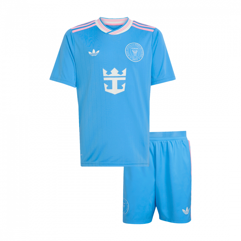 kit enfant Inter Miami CF 2025 troisième bleu