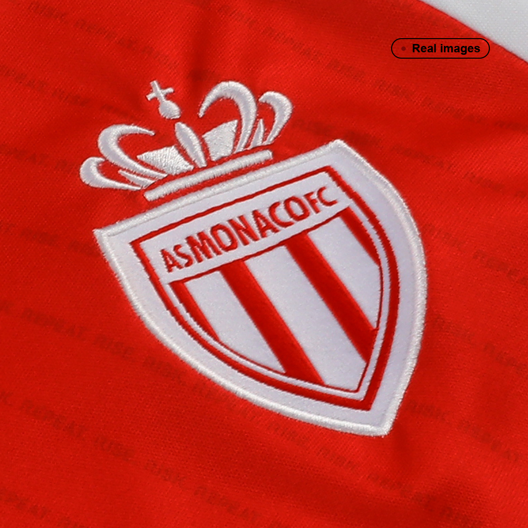 maillot AS Monaco FC 2022/23 domicile blanc