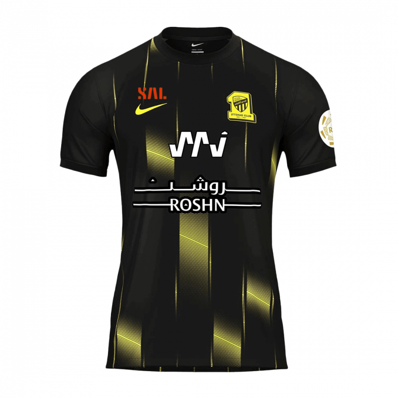 maillot Al Ittihad Saudi 2023/24 troisième noir