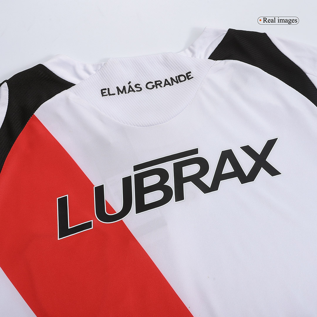 maillot River Plate 2009/10 troisième blanc manches longues Retro