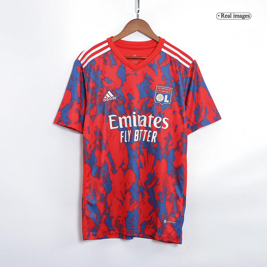 maillot Olympique Lyonnais 2022/23 extérieur rouge