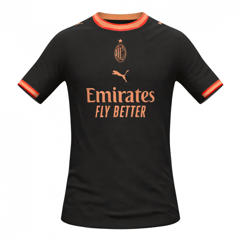 maillot AC Milan 2026/27 troisième noir