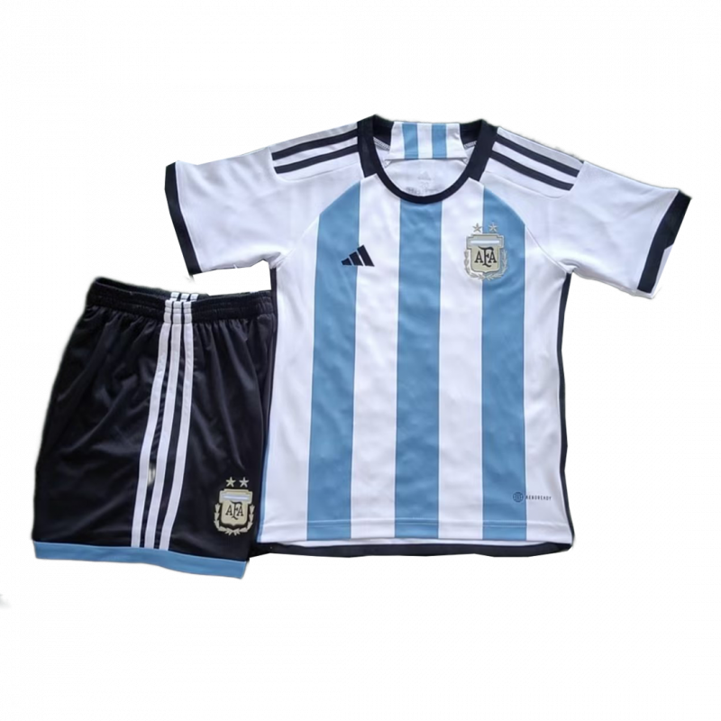 kit enfant Argentina 2022 domicile blanc