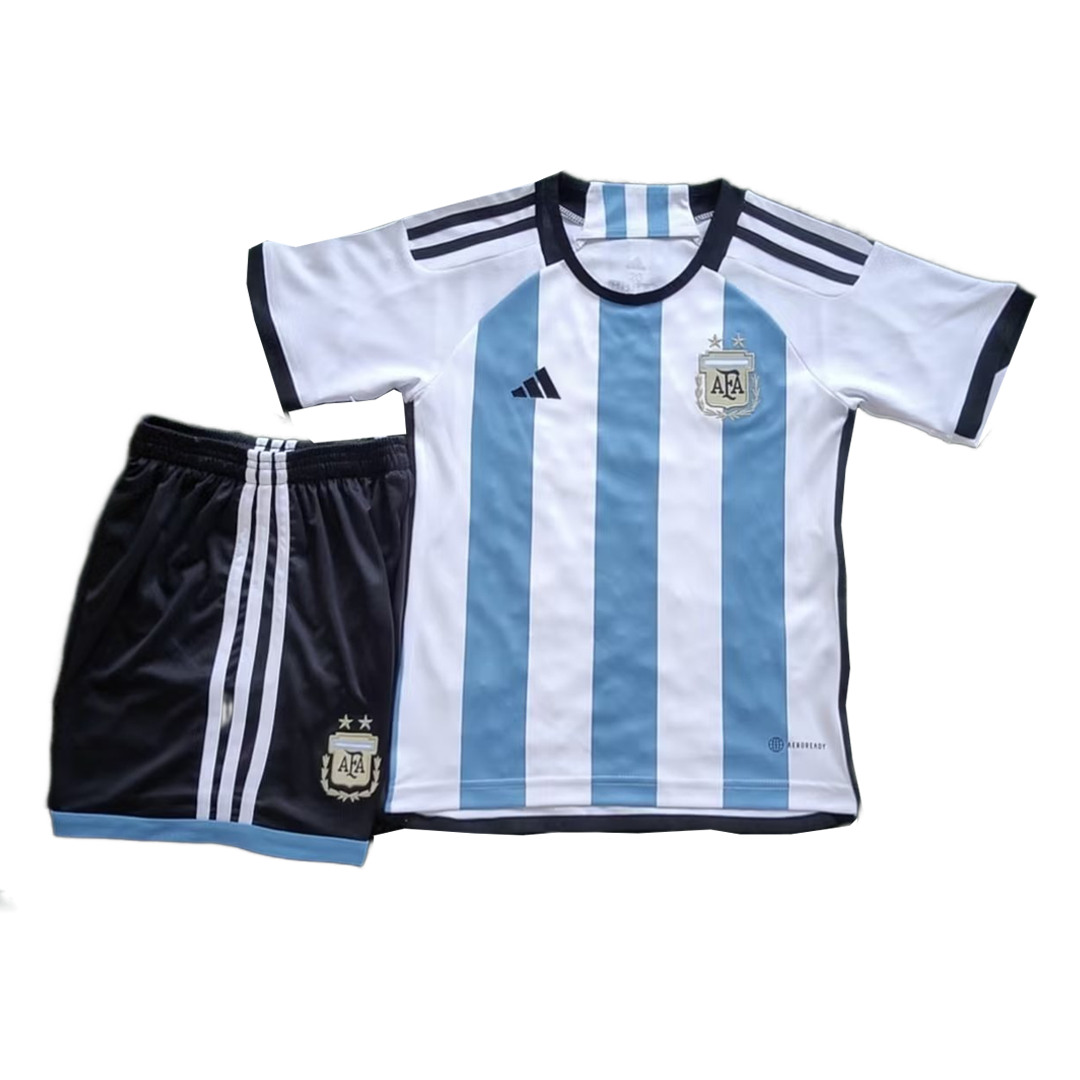 kit enfant Argentina 2022 domicile blanc