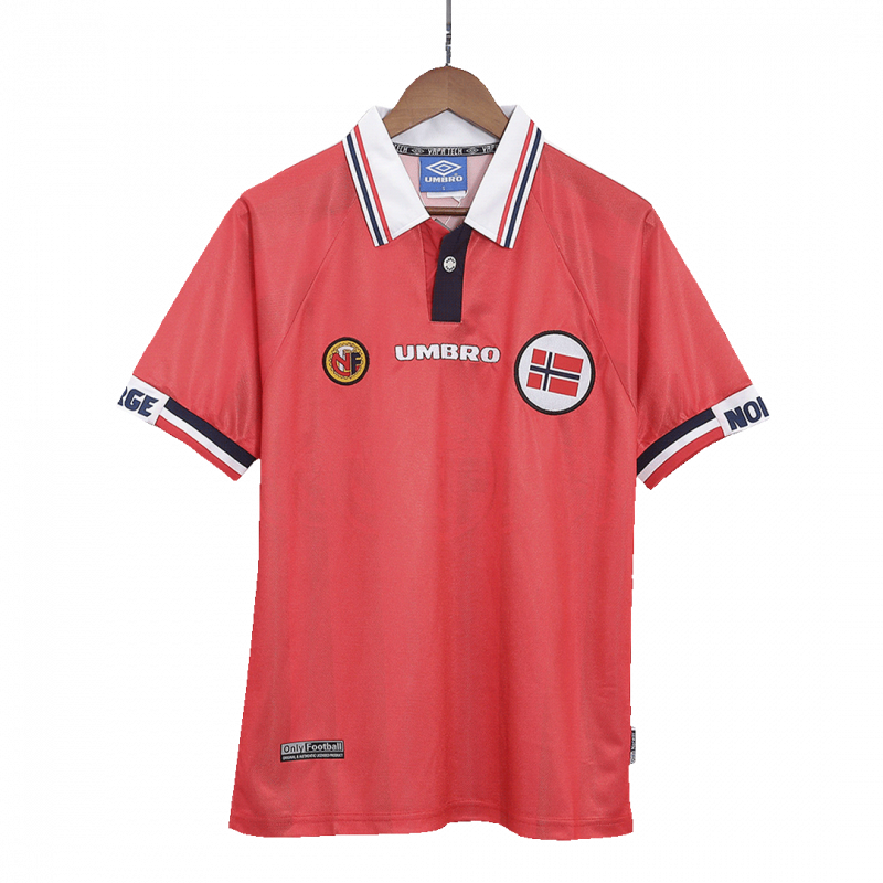 maillot Norway 1998/99 domicile rouge Retro