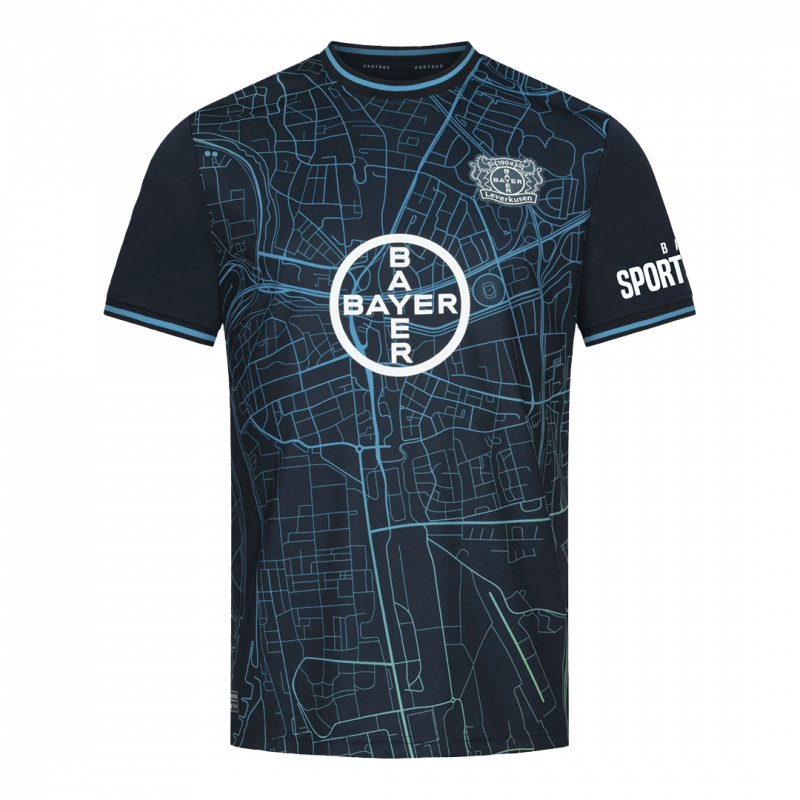 Bayer Bayer 04 Leverkusen 2023/24 maillot bleu