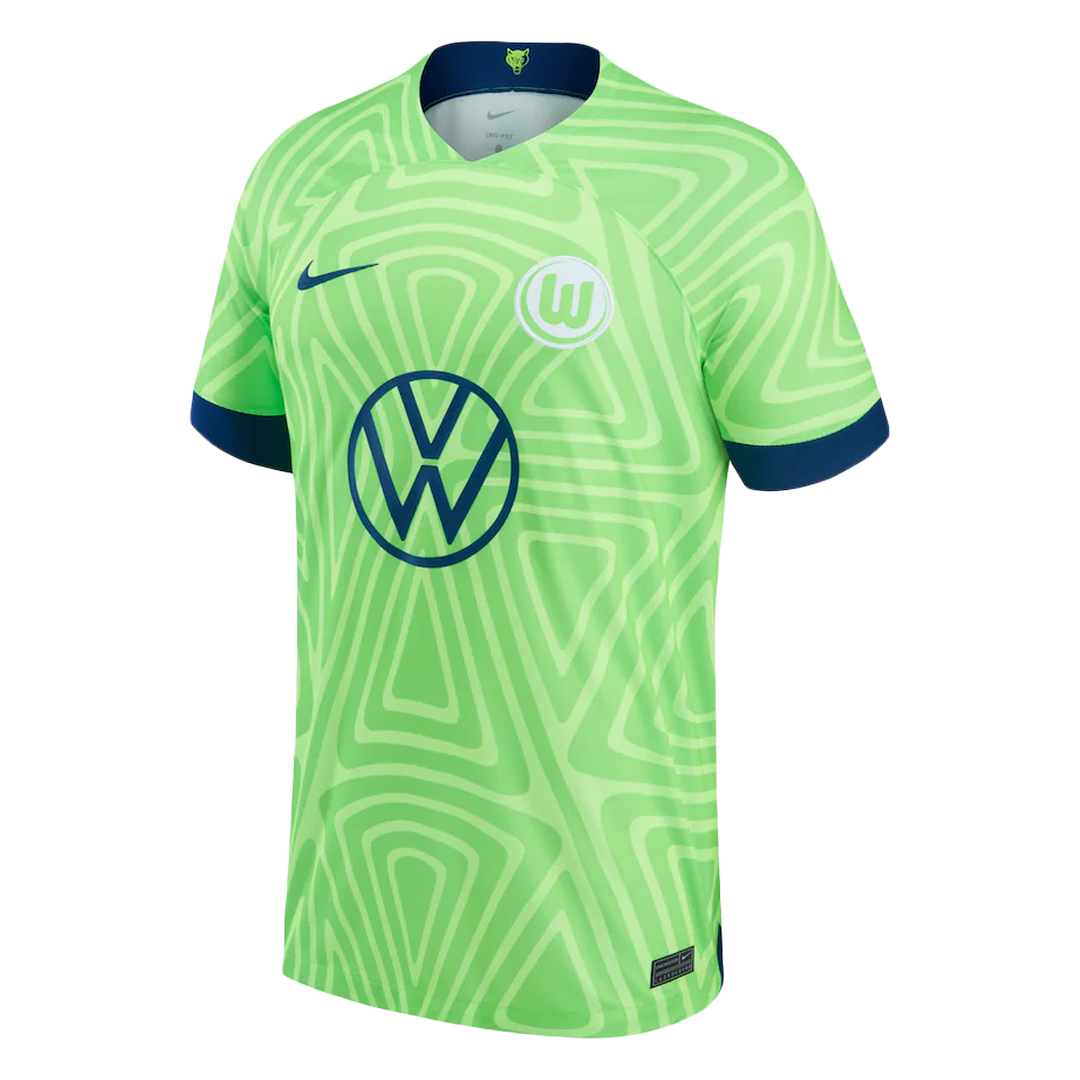 maillot Wolfsburg 2022/23 domicile vert