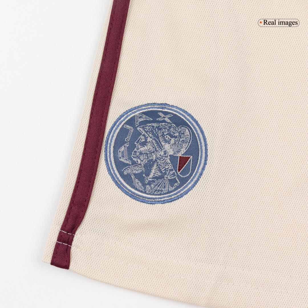 kit enfant Ajax 2025/26 troisième blanc