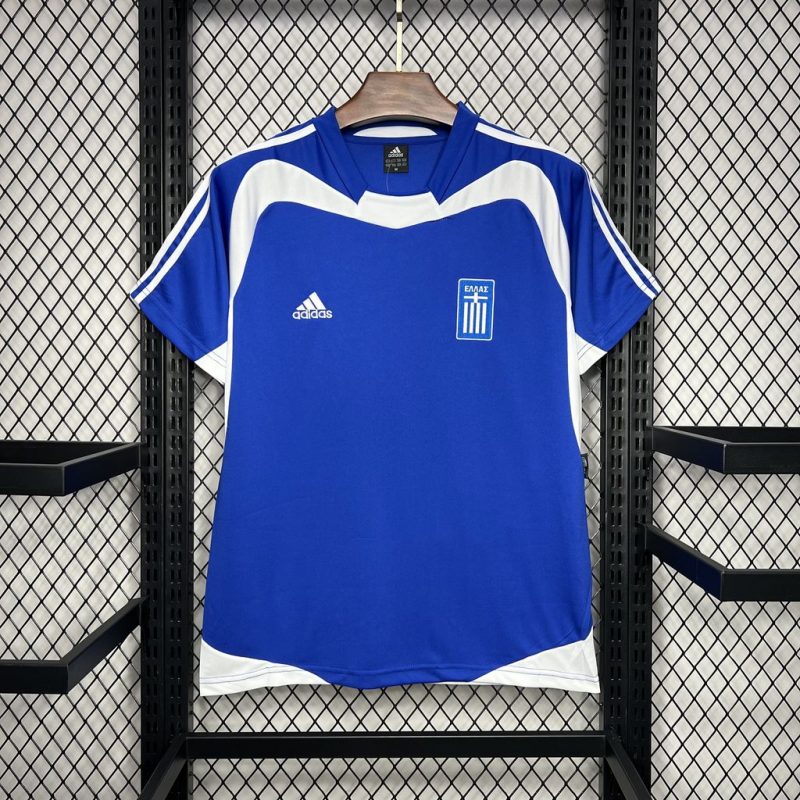 Grece maillot foot 2004 Maillot rétro