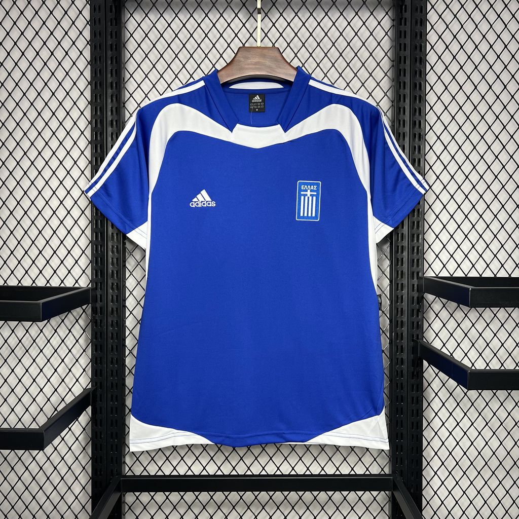 Grece maillot foot 2004 Retro Jersey