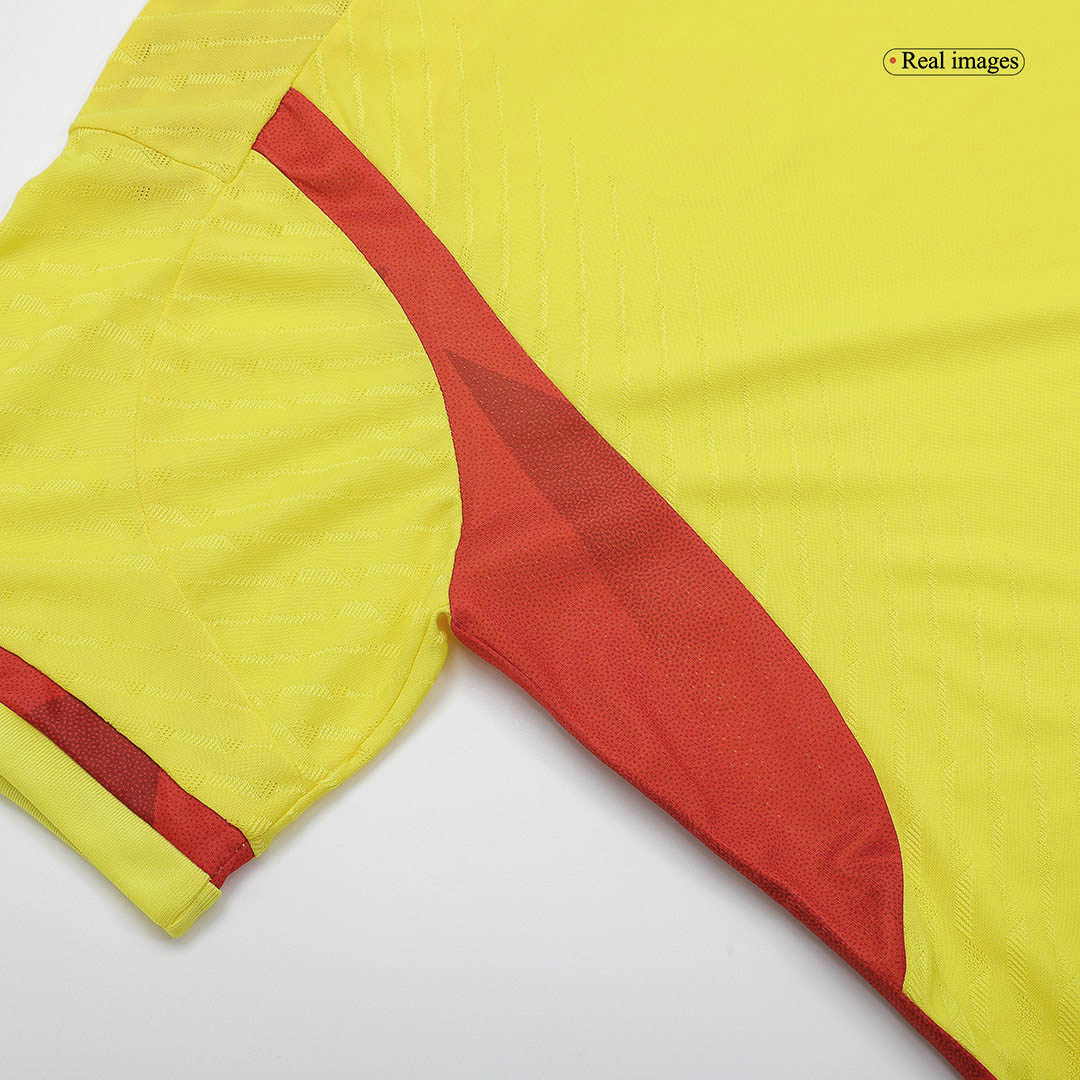 maillot Colombia 2022 domicile jaune Player Version