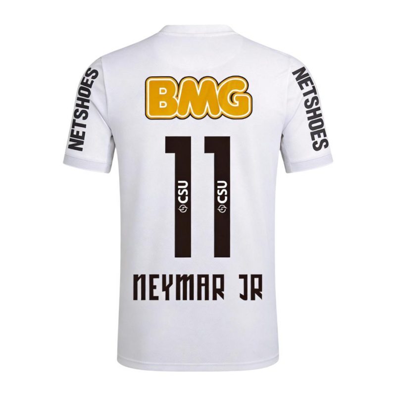 maillot NEYMAR JR #11 Santos FC 2012 domicile blanc Retro