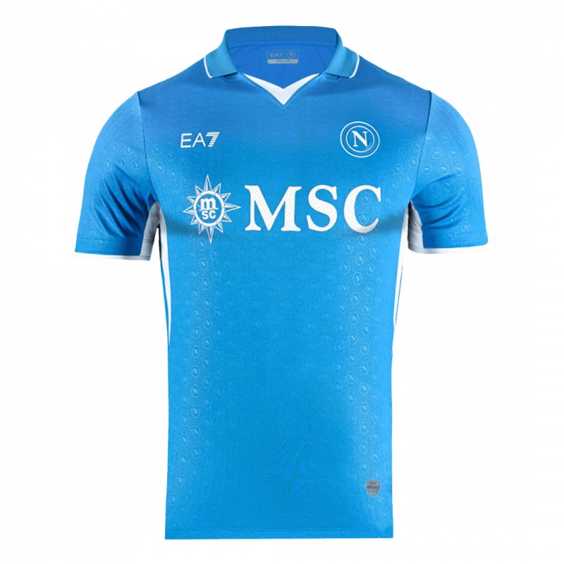 maillot Napoli 2024/25 domicile bleu version joueur