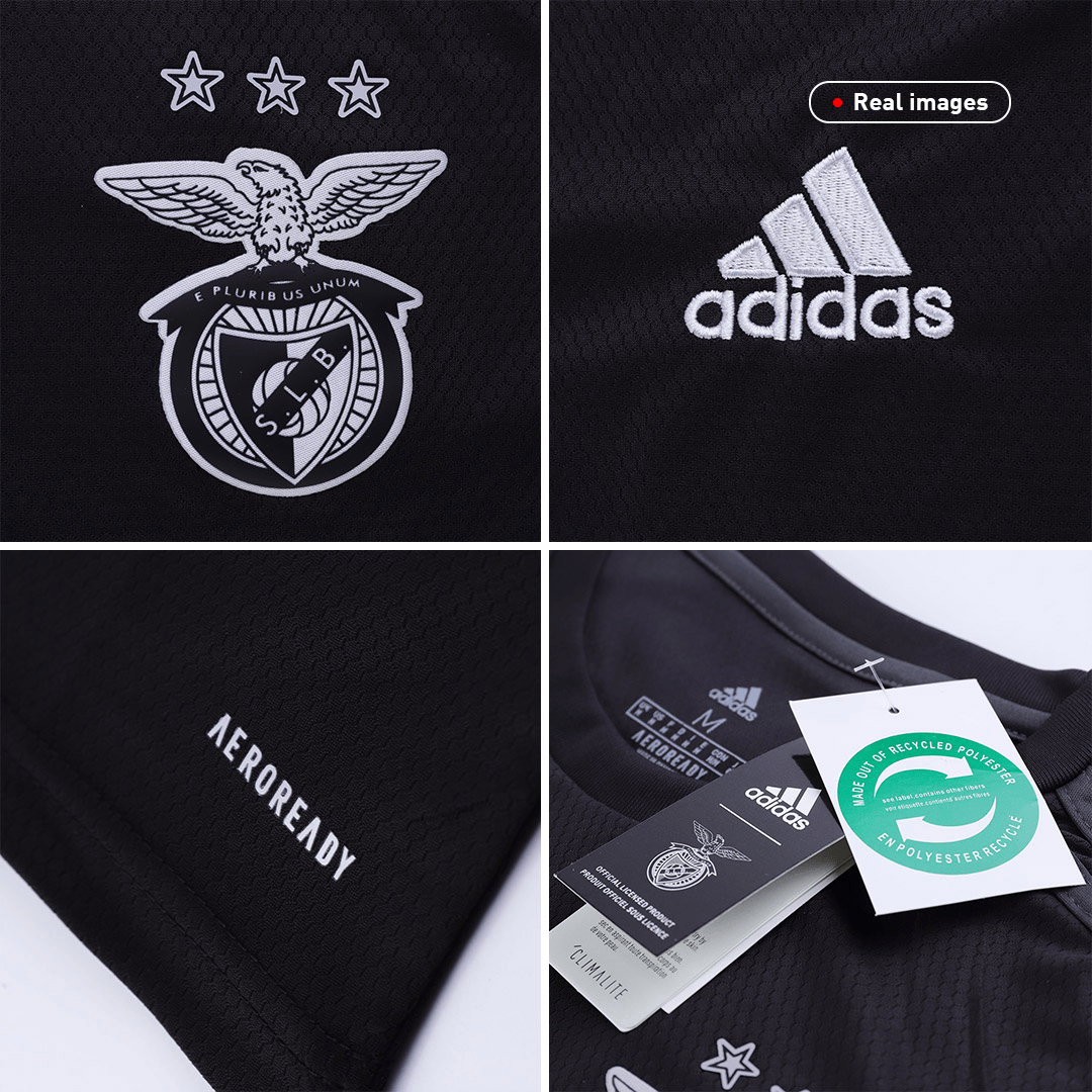 maillot Benfica 2020/21 extérieur noir