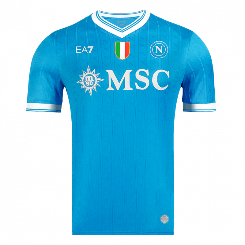 maillot Napoli 2025/26 domicile bleu Player Version