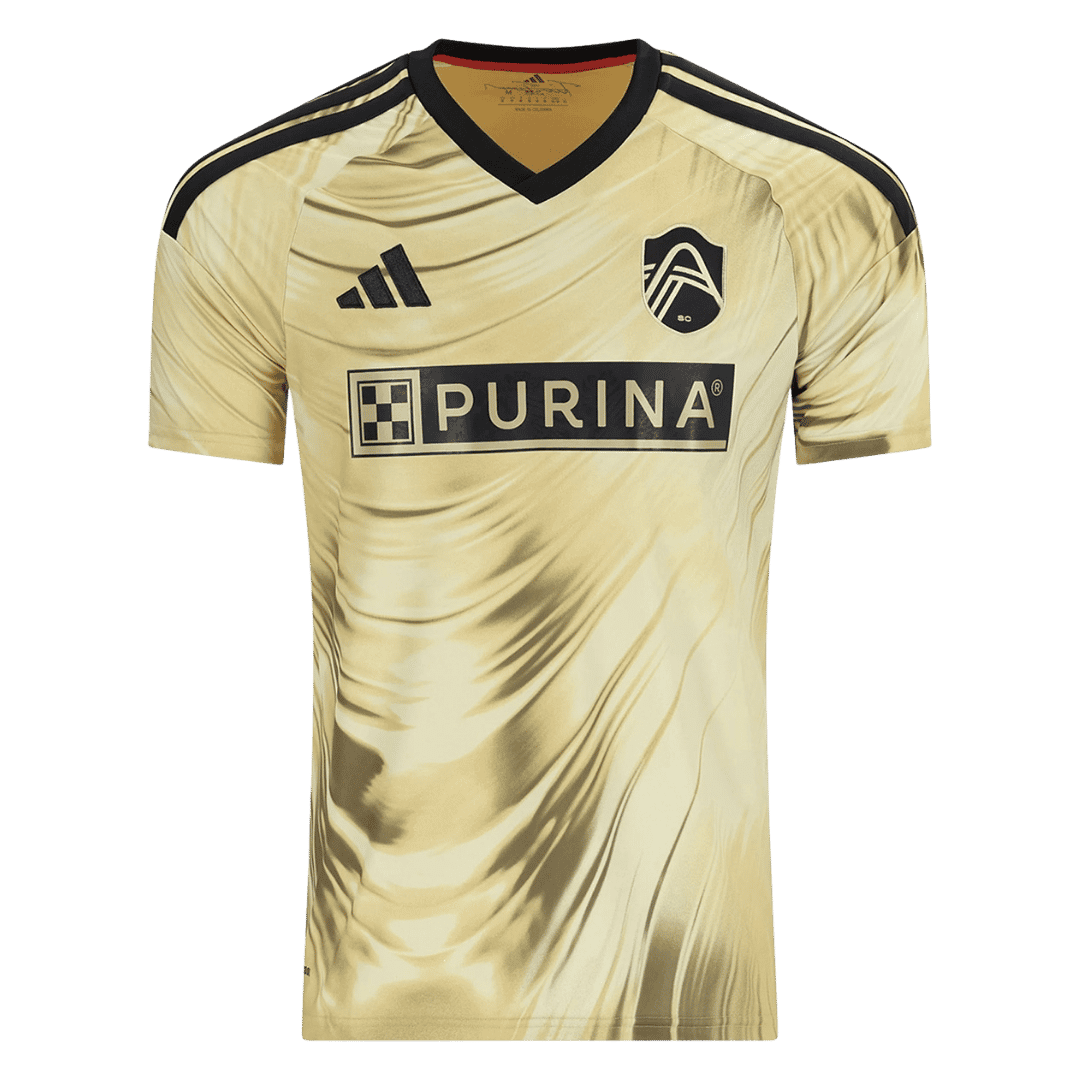 maillot St. Louis City SC 2026 extérieur jaune