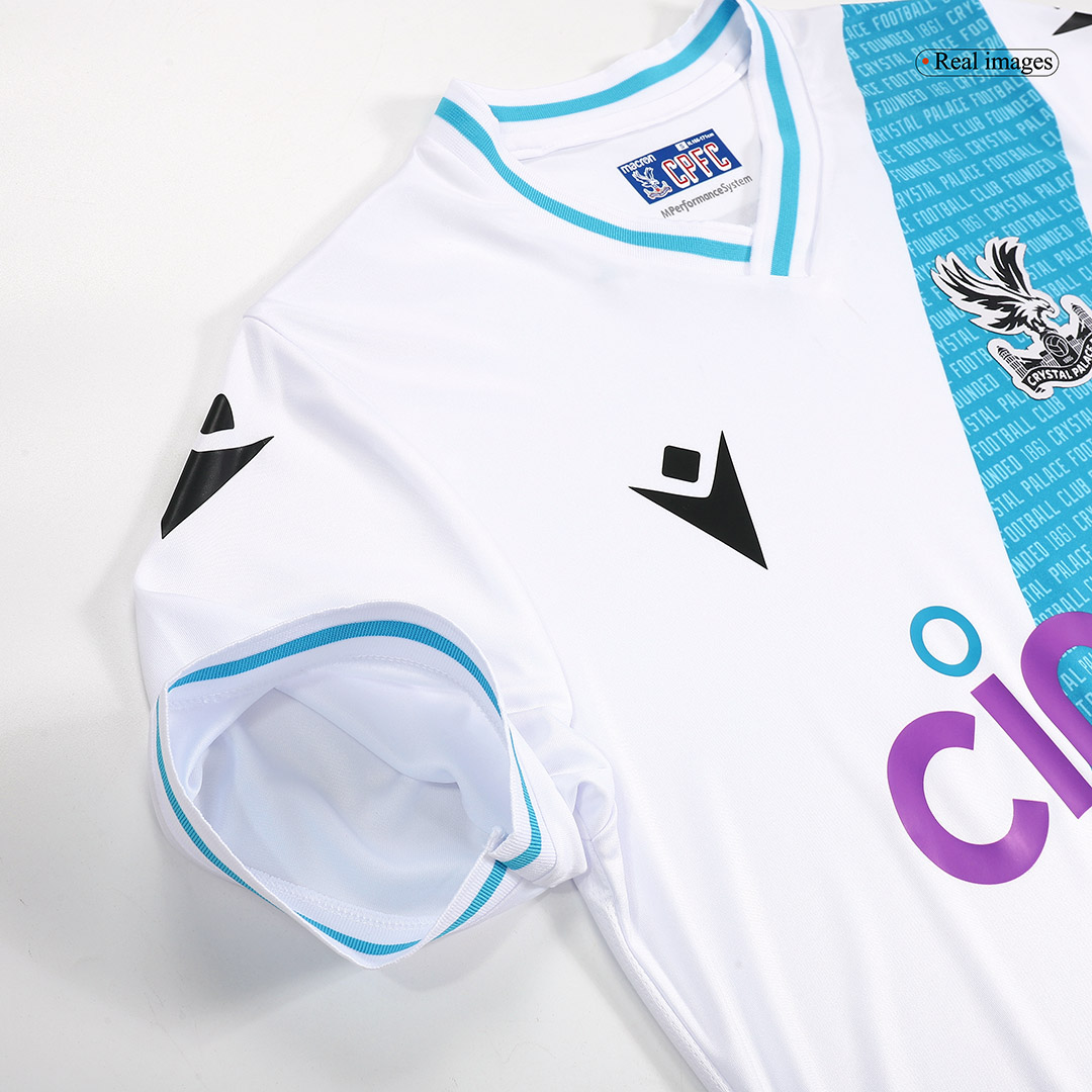 maillot Crystal Palace 2023/24 extérieur blanc