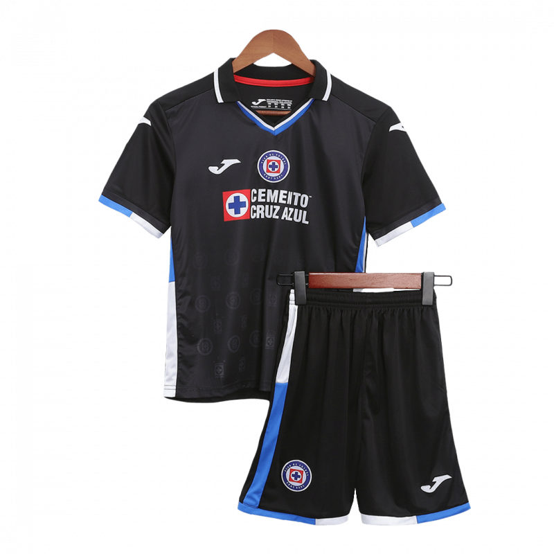 kit enfant Cruz Azul 2022/23 troisième noir