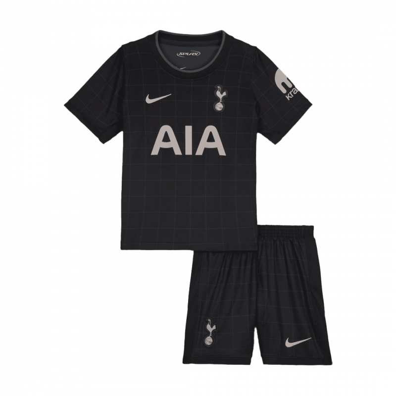 kit enfant Tottenham Hotspur 2025/26 extérieur noir