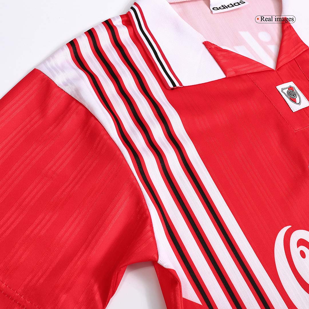 maillot River Plate 1996/97 extérieur rouge Retro