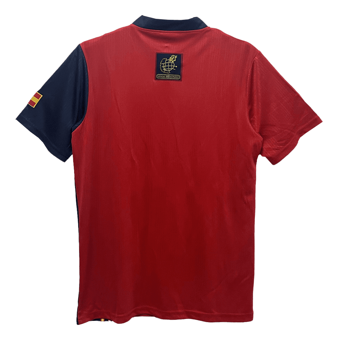 maillot Spain 1996 domicile rouge Retro