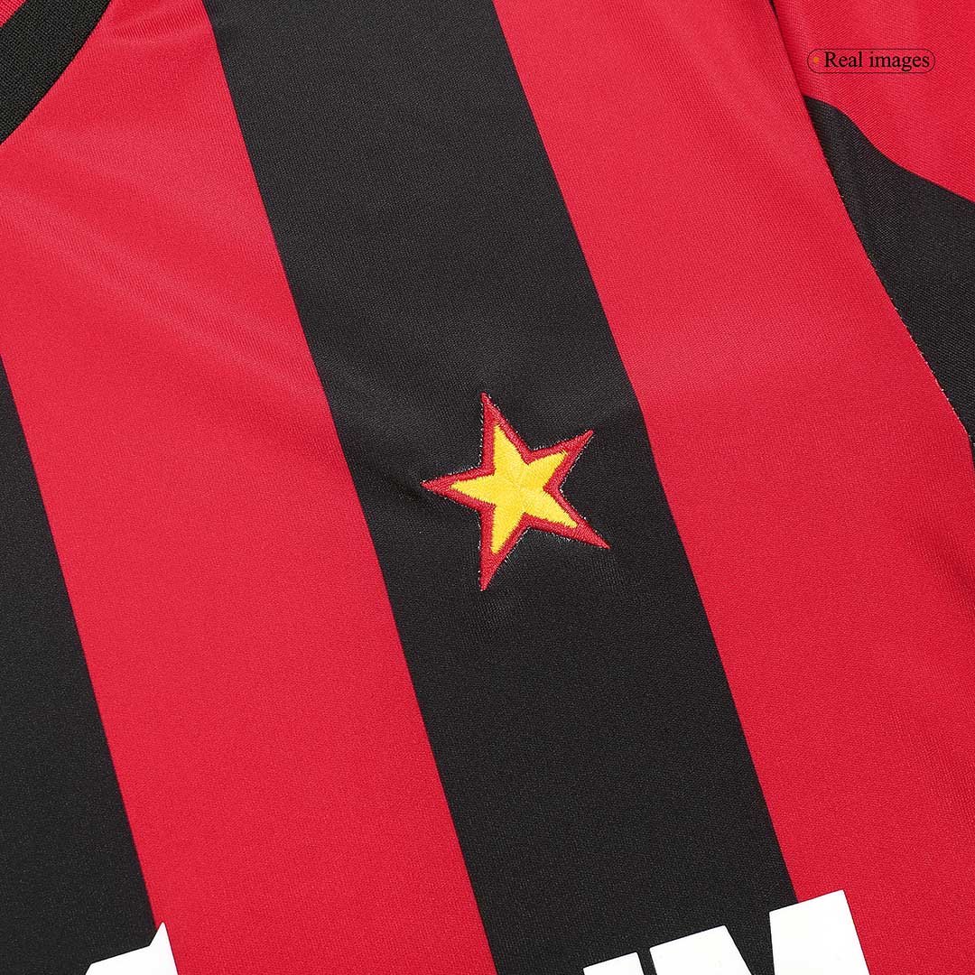 maillot AC Milan 1990/91 domicile noir Retro