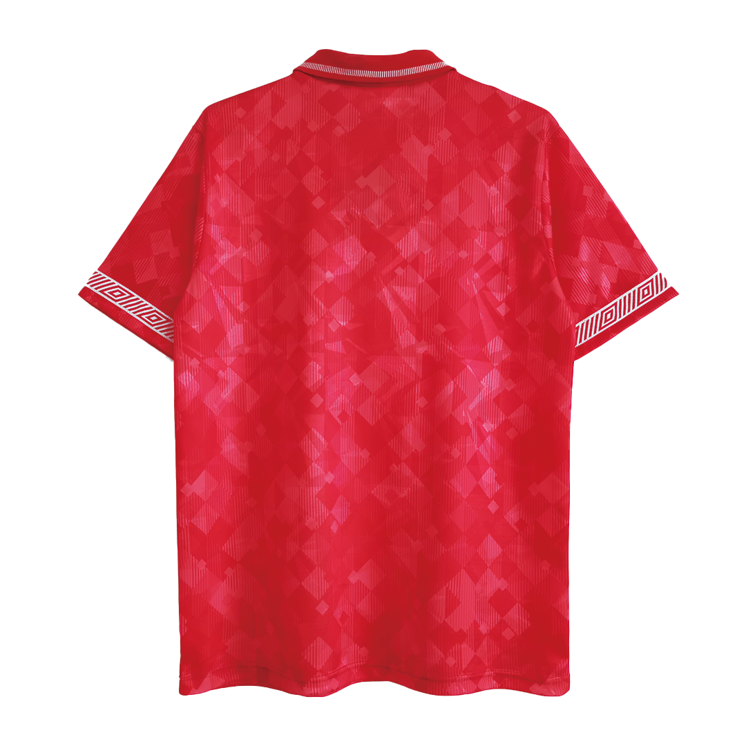 maillot Wales 1990/92 domicile rouge Retro