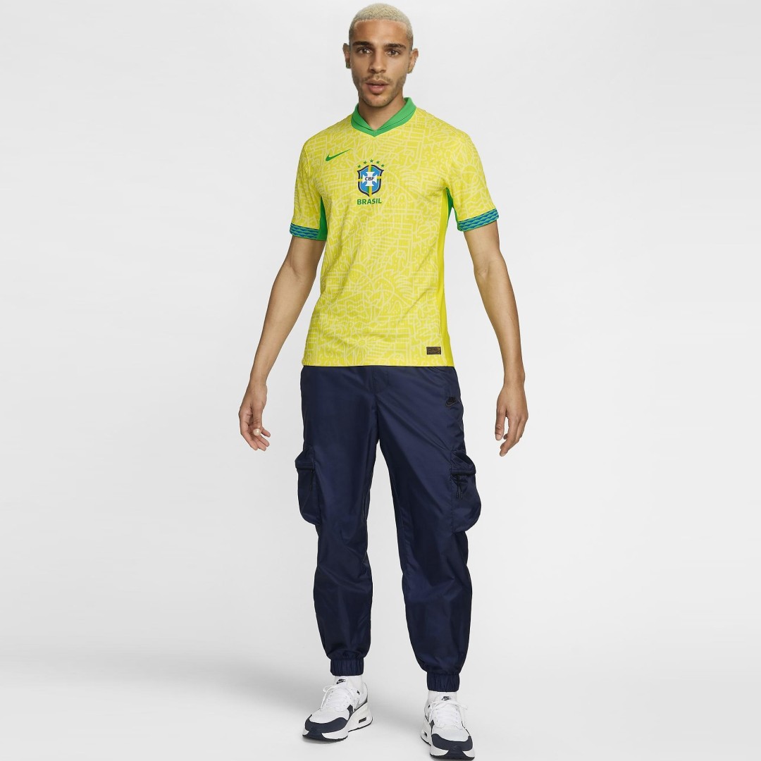 maillot Brazil 2024 domicile jaune Player Version