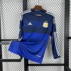 Argentine maillot foot 2014 manches longues Retro Jersey