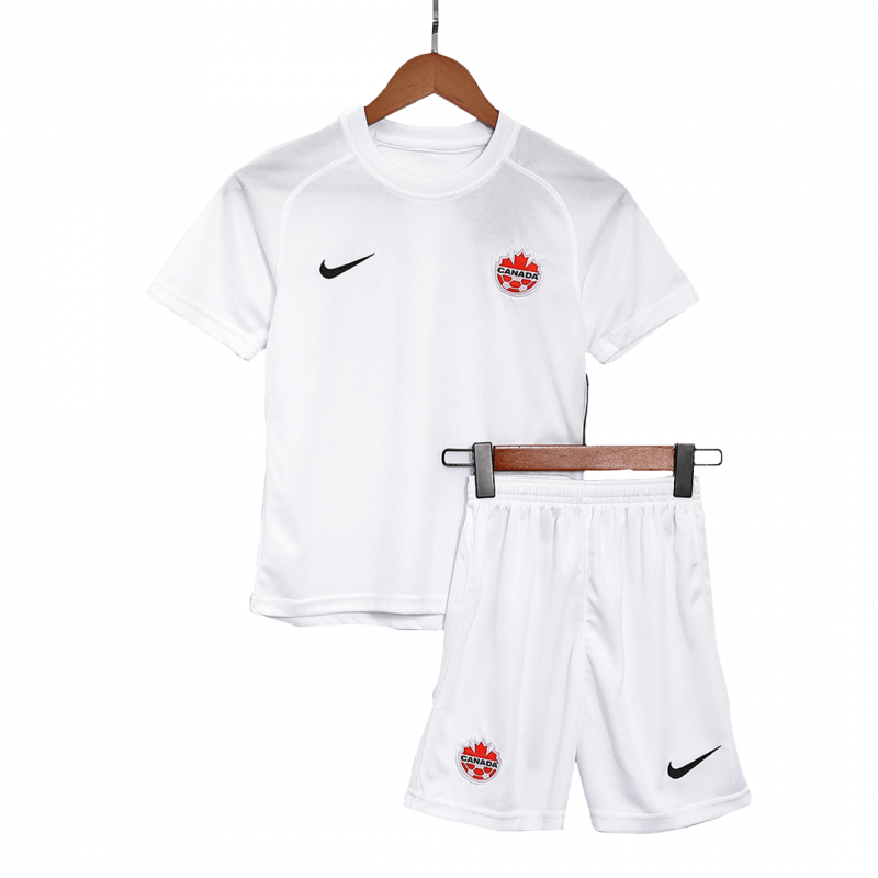 kit enfant Canada 2022 extérieur blanc