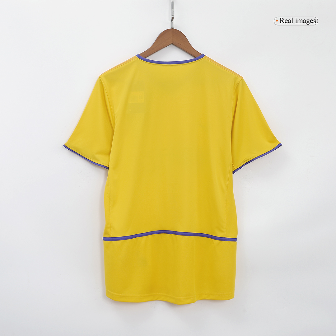 maillot Inter Milan 2002/03 troisième jaune Retro