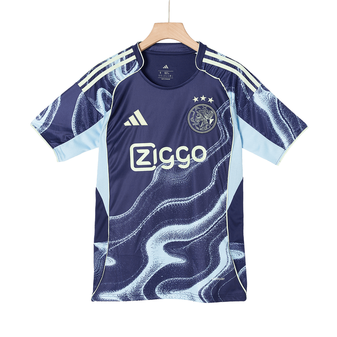 maillot Ajax 2025/26 extérieur bleu