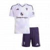 kit enfant Manchester United 2025/26 extérieur blanc