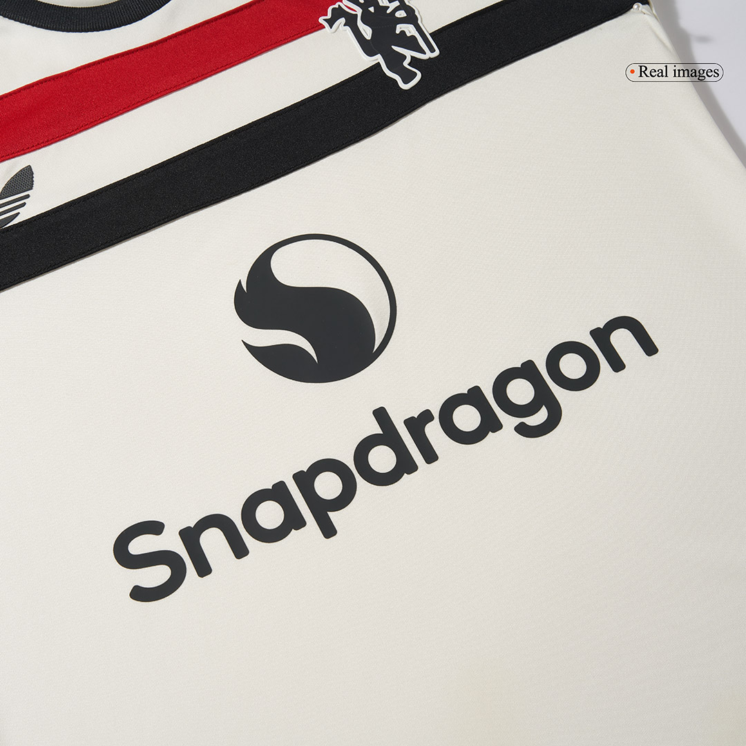 kit enfant Manchester United 2024/25 troisième blanc