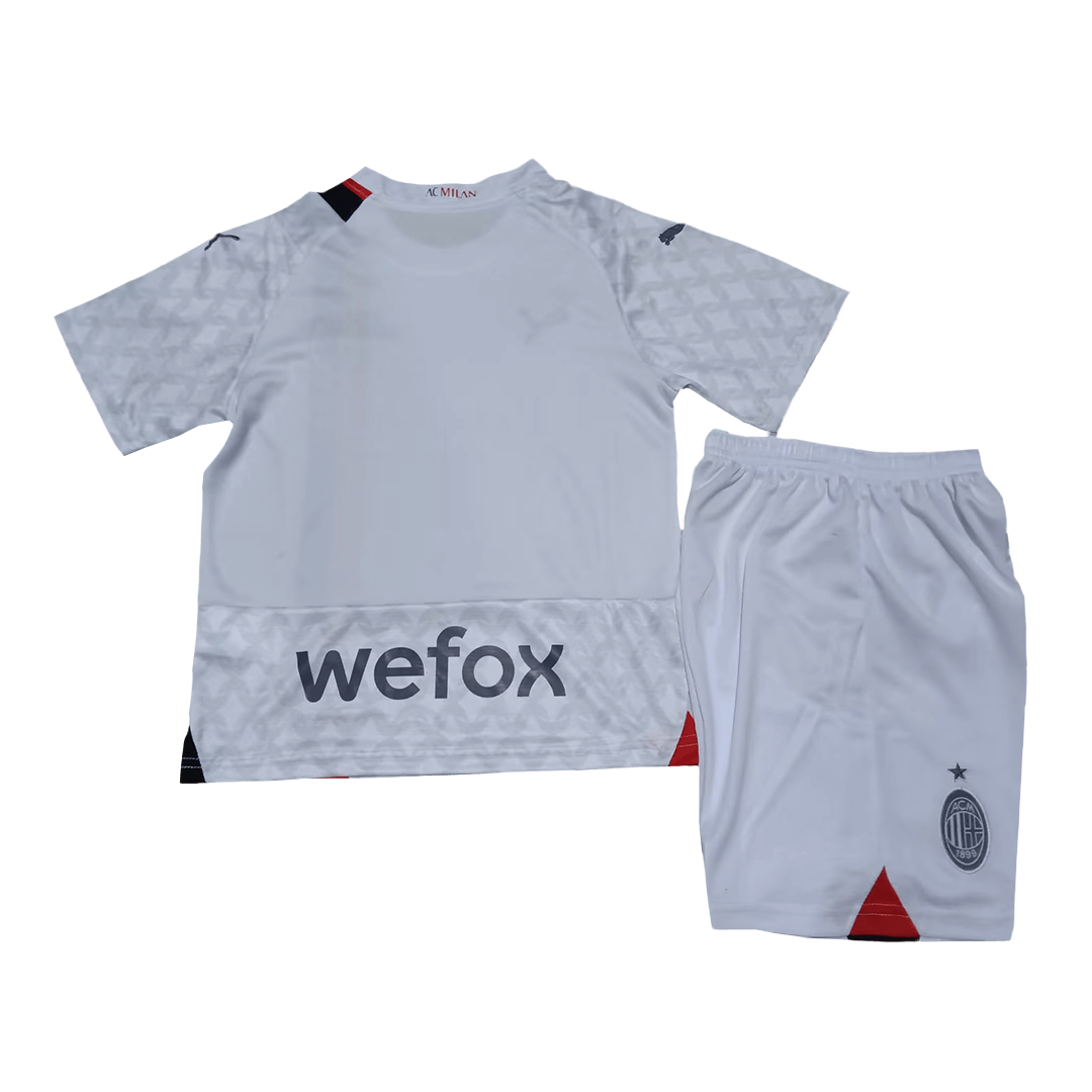 kit enfant AC Milan 2023/24 extérieur blanc