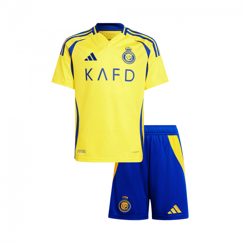 kit enfant Al Nassr 2024/25 domicile jaune