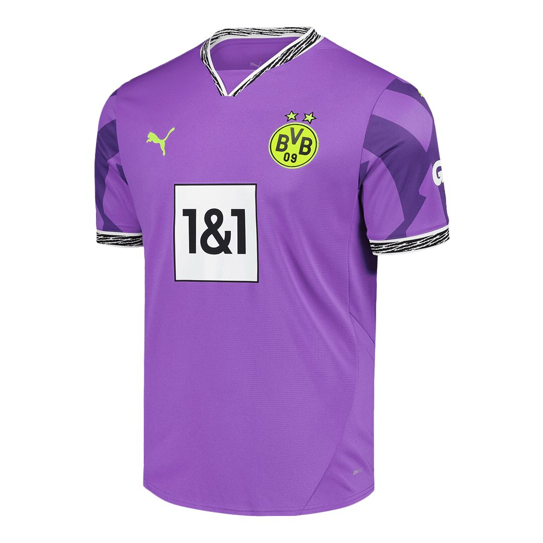 Borussia Dortmund 2024/25 Goalkeeper Purple Goalkeeper Jersey