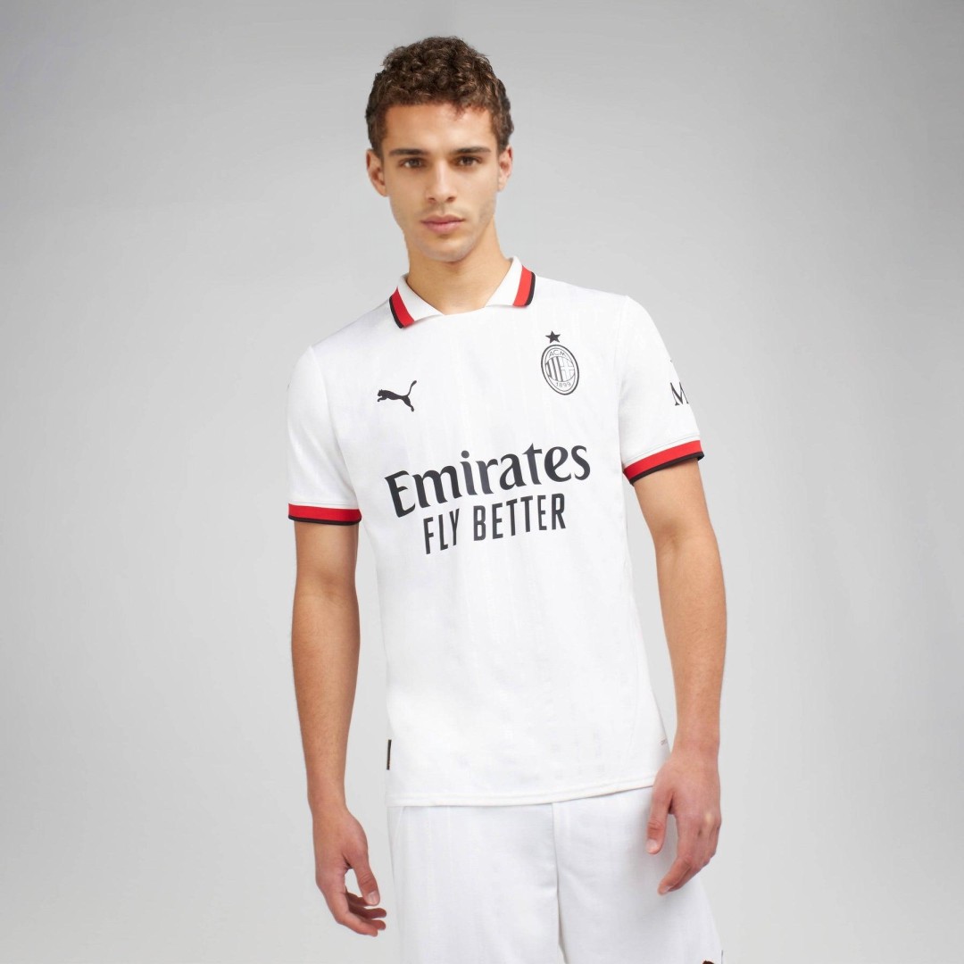 maillot AC Milan 2024/25 extérieur blanc Premium