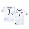 maillot RONALDO #7 Portugal 2025 extérieur blanc