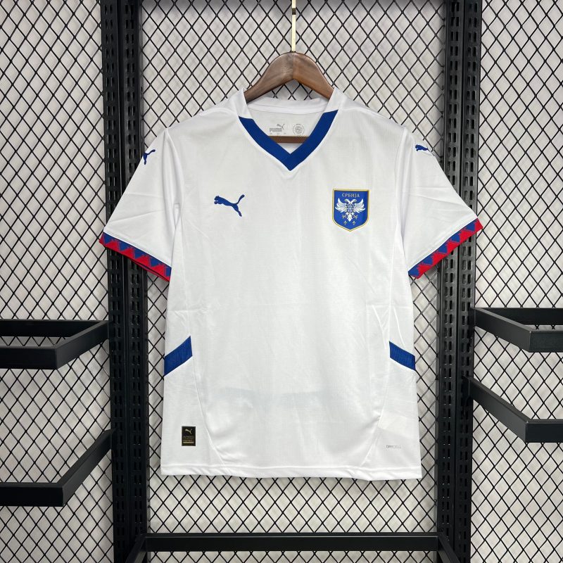 maillot Serbie maillot foot 2024/25 extérieur