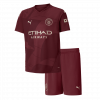 kit enfant Manchester City 2024/25 troisième rouge