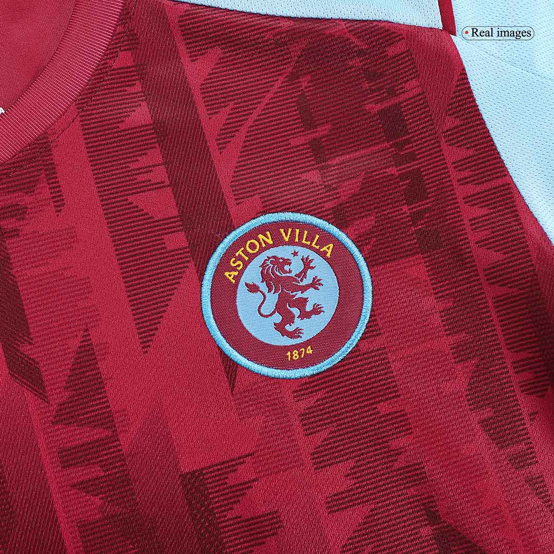 kit enfant Aston Villa 2023/24 domicile rouge